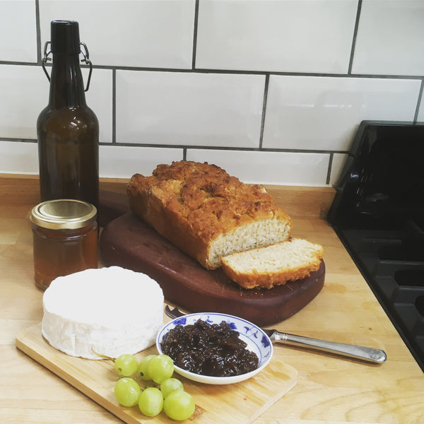 Beer Quick Bread Recipe with a Buttery Top