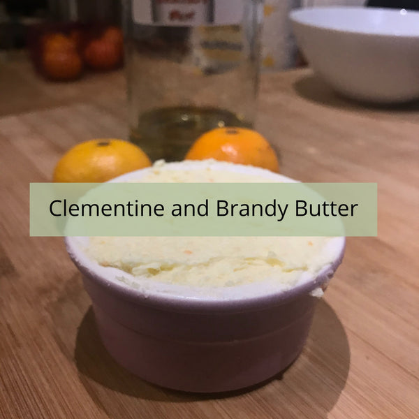 Homemade Clementine and Brandy Butter
