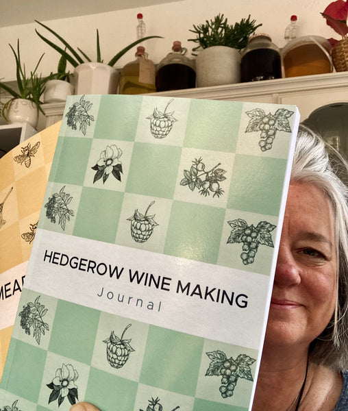 Hedgerow Wine Making Journal - Almost Off Grid Journal 2 is here!
