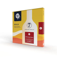 Load image into Gallery viewer, Almost Off Grid 6 bottle Cabernet Sauvignon Gold Red Wine Making Kit including ingredients and equipment - Almost Off Grid