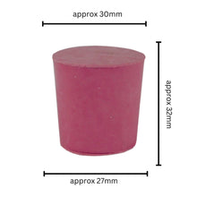 Load image into Gallery viewer, 5x Fermentation Bubbler Airlocks, 5 Bored Rubber Bungs and 5 Solid Bungs - Almost Off Grid