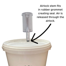 Load image into Gallery viewer, 5x Handy Airlocks, 5 Bored Cork Bungs, 5 Solid Cork Bungs - Almost Off Grid