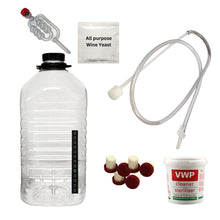 Load image into Gallery viewer, Standard 6 bottle Wine Starter Kit with Demijohn