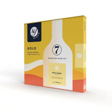 Load image into Gallery viewer, Almost Off Grid 6 bottle Pinot Grigio Gold White Wine Making Kit including ingredients and equipment - Almost Off Grid