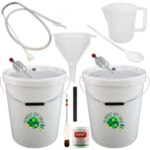 Load image into Gallery viewer, Premium 25 Litre Beer and Wine Making Starter Kit with 2 buckets