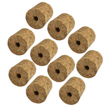Load image into Gallery viewer, Cork Bungs Stoppers - Bored, pack of 10 - Almost Off Grid