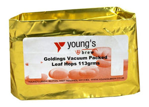 Young's Goldings Vacuum Packed Hops (113g) - Almost Off Grid