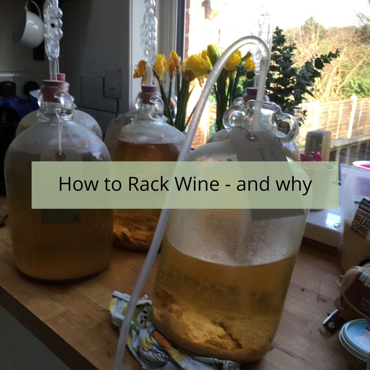 Homebrew Tips: How to Rack - and why – Almost Off Grid