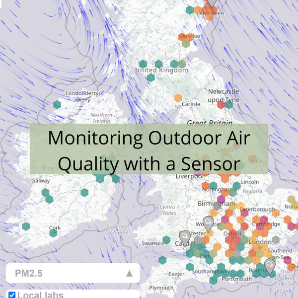 Monitoring Outdoor Air Quality with a Sensor