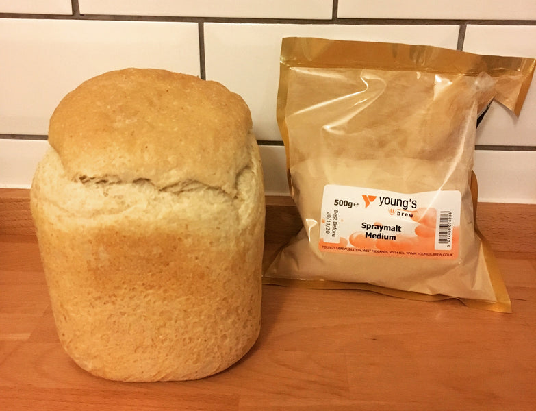 Bread Maker Oat Bread with Malt Extract