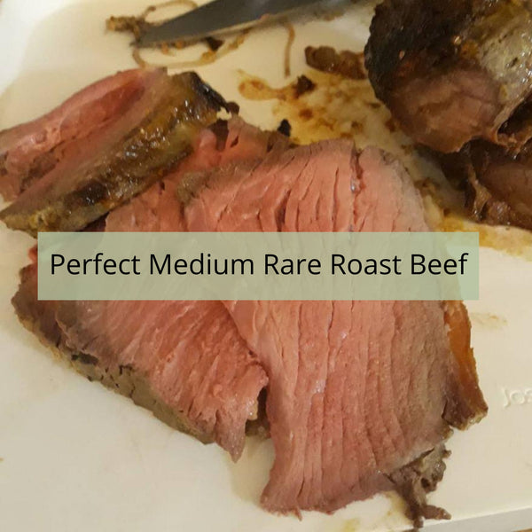 How to cook perfectly Medium Rare Roast Beef and Gravy