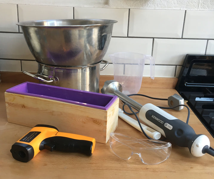 Basic Equipment needed for soap making at home