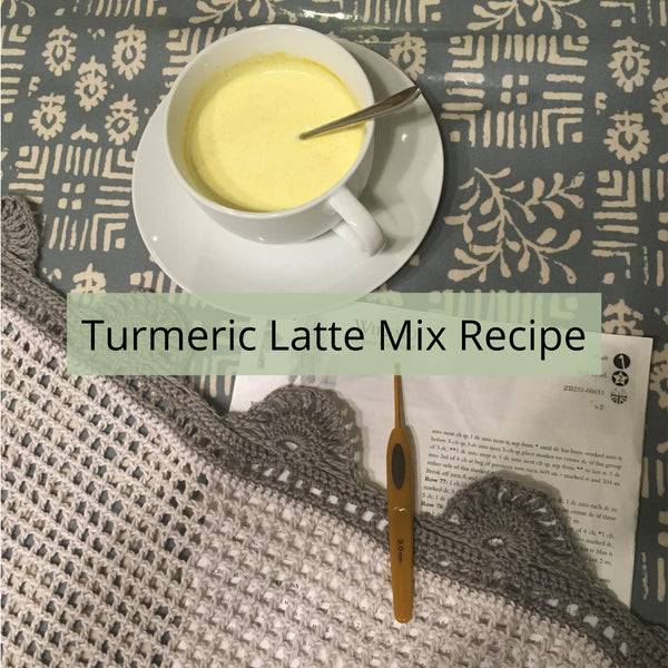 Homemade Golden Milk Turmeric Latte Mix