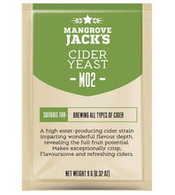 Load image into Gallery viewer, Mangrove Jack&#39;s Cider Yeast M02 plus Mead Nutrient

