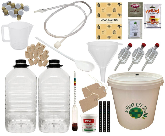 Almost Off Grid Ultimate 3 Meads Brewing Kit - Almost Off Grid