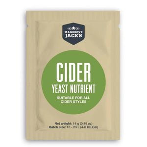 Mangrove Jack's Cider Yeast M02 plus Mead Nutrient