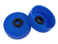 Bored Lid Cap x2 with grommets for PET Demijohns - Almost Off Grid