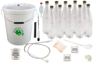 ALMOST OFF GRID Deluxe Sparkling Elderflower Champagne Starter Kit (with bottles) - Almost Off Grid