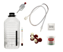 Load image into Gallery viewer, Deluxe 6 bottle Wine Starter Kit, Demijohn, Hydrometer - Almost Off Grid
