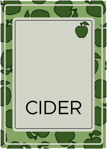 Cider Labels for Bottles - 30 per pack