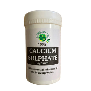 Calcium Sulphate Gypsum - 100g Almost Off Grid - Almost Off Grid
