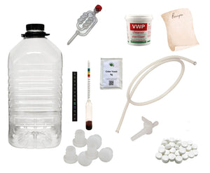 Cider Making Starter Kit (1 Gallon) - with Hydrometer - Almost Off Grid