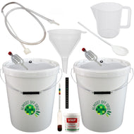 Premium 25 Litre Beer and Wine Making Starter Kit with 2 buckets - Almost Off Grid