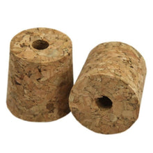 Load image into Gallery viewer, Cork Bungs Stoppers - Bored, pack of 10 - Almost Off Grid
