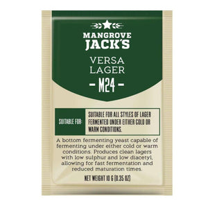 Mangrove Jack's M24 Versa Lager Yeast 10g sachet - Almost Off Grid