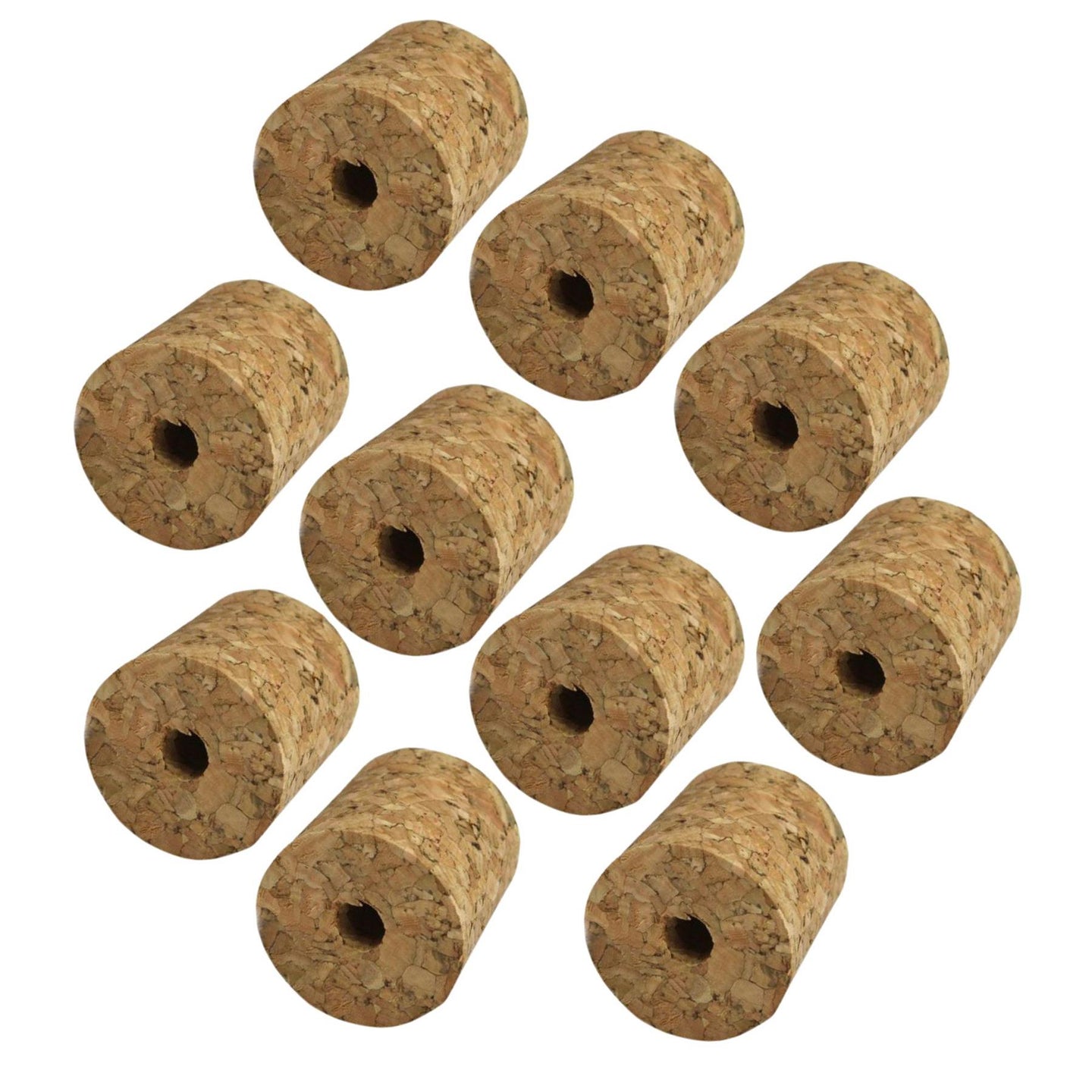 Cork Bungs Stoppers - Bored, pack of 10 - Almost Off Grid