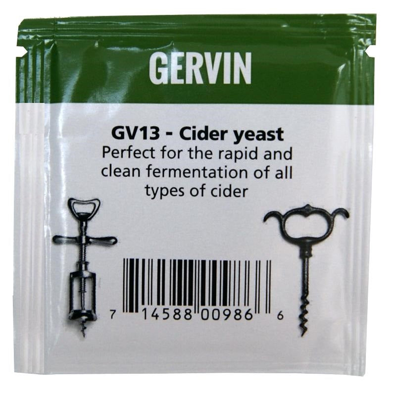 Gervin GV13 Cider Yeast (5g) - Almost Off Grid