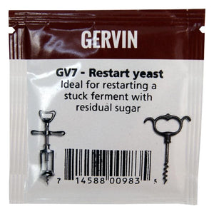 Gervin GV7 Restart Yeast (5g) - Almost Off Grid
