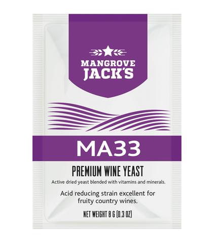 Mangrove Jack's Premium Wine Yeast (MA33) - Almost Off Grid