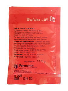 Fermentis Safale US-05 American Ale Yeast - Almost Off Grid