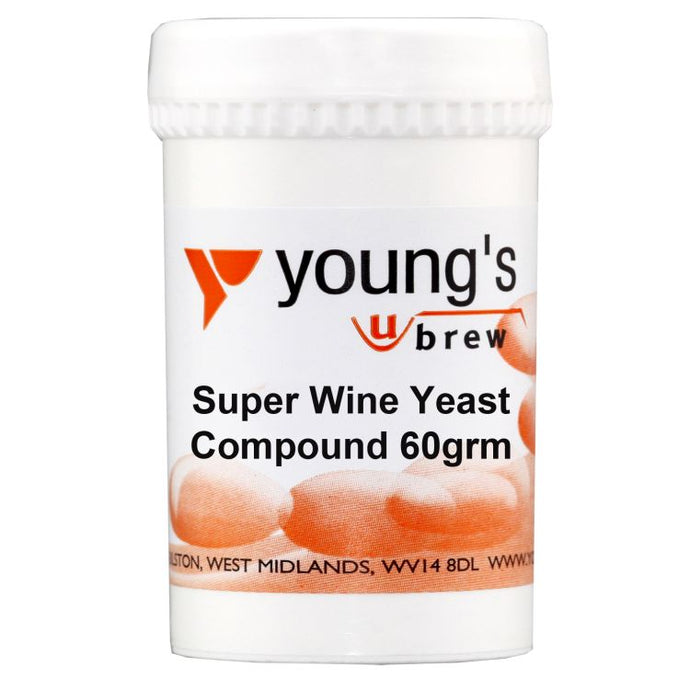 Young's Super Wine Yeast Compound (60g) - Almost Off Grid