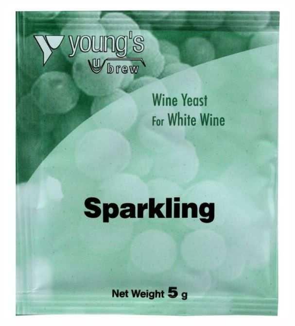 Young's Sparkling Wine Yeast (5g) - Almost Off Grid