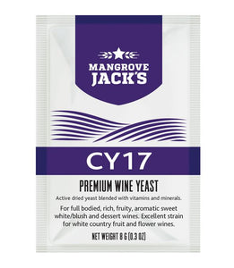 Mangrove Jack's Premium Wine Yeast (CY17) - Almost Off Grid