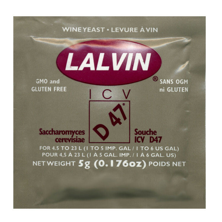 Lalvin ICV D-47 Wine Yeast – Home Fermenter