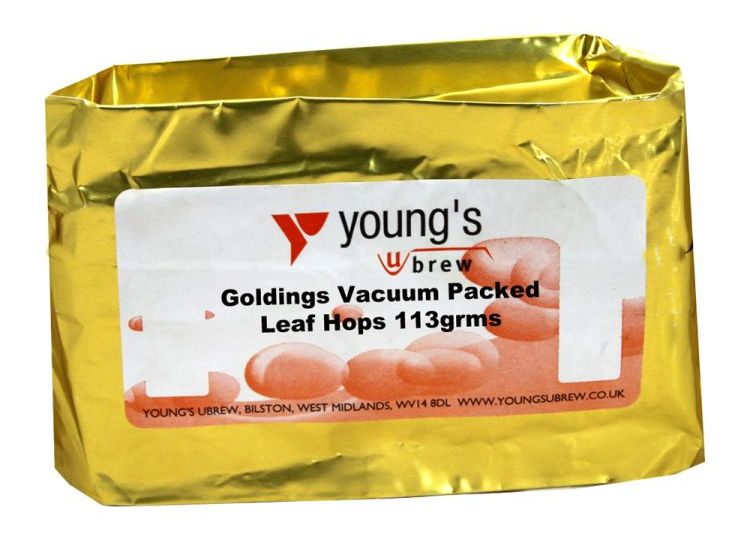 Young's Goldings Vacuum Packed Hops (113g) - Almost Off Grid